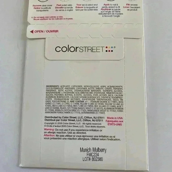 Color Street Munich Mulberry - Picture 4 of 6